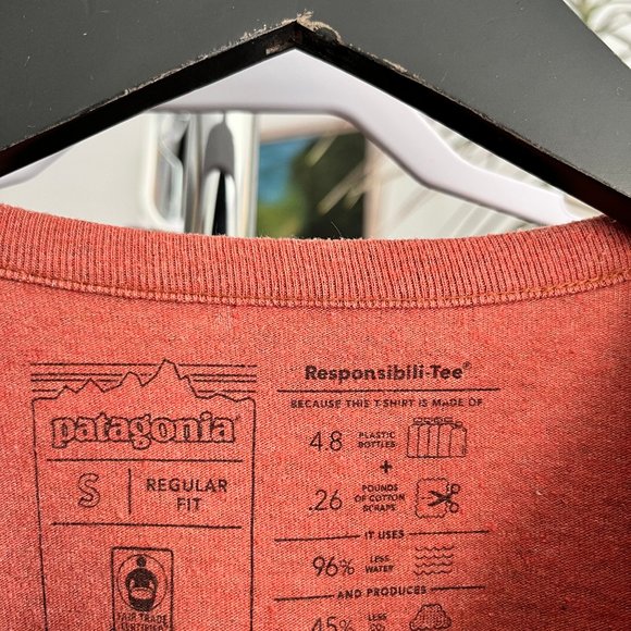 Patagonia P-6 Logo Responsibili-Tee Long Sleeve Shirt - Picture 3 of 4
